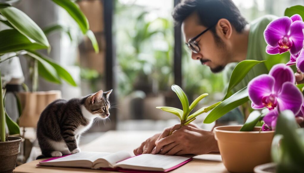 Orchid Safety and Cats