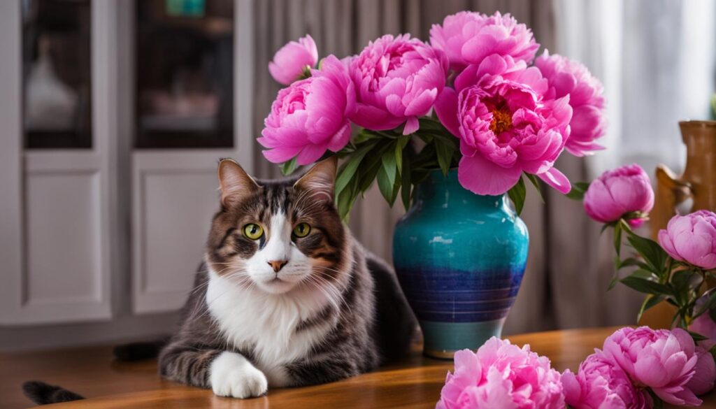 Peonies and Cats Toxicity Concerns