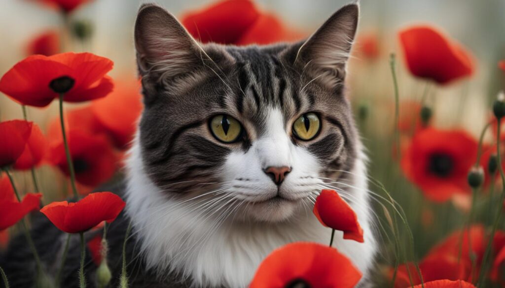 Poppy Toxicity in Cats