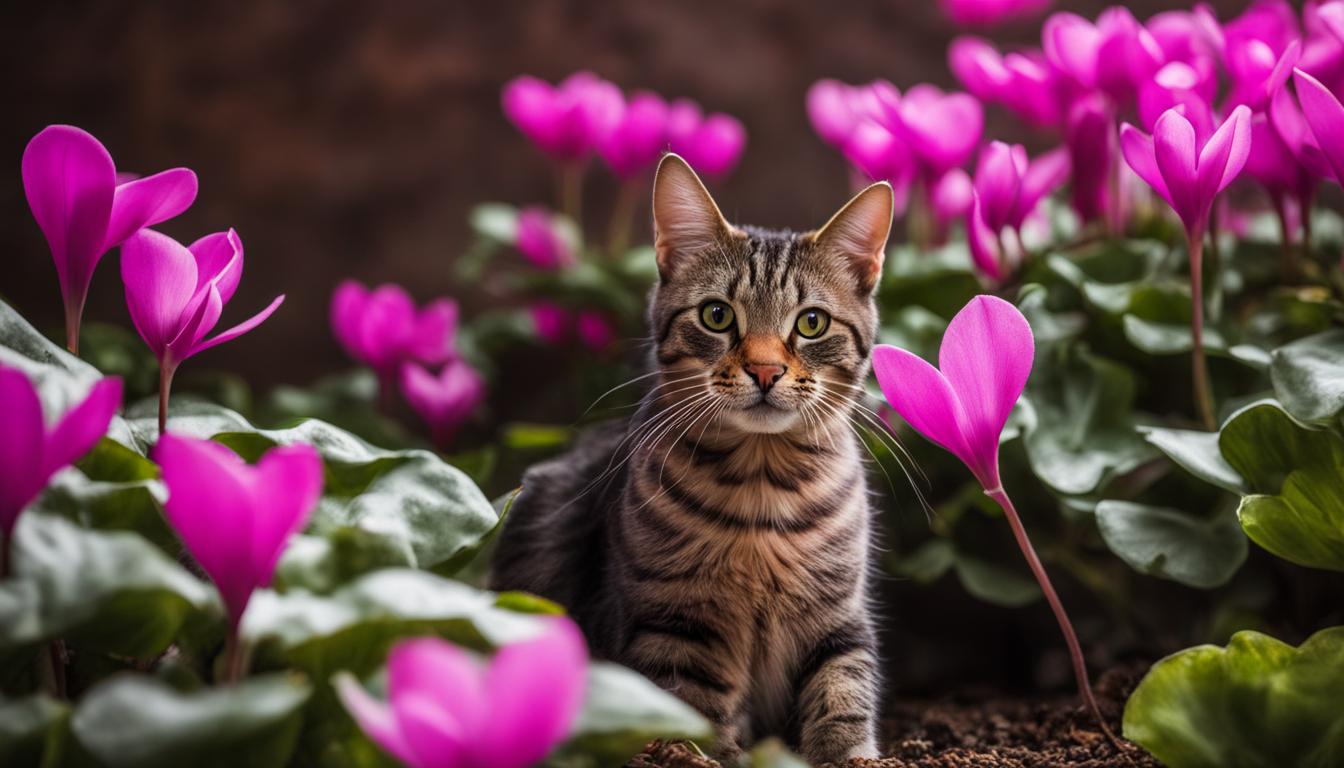 are Cyclamen poisonous to cats
