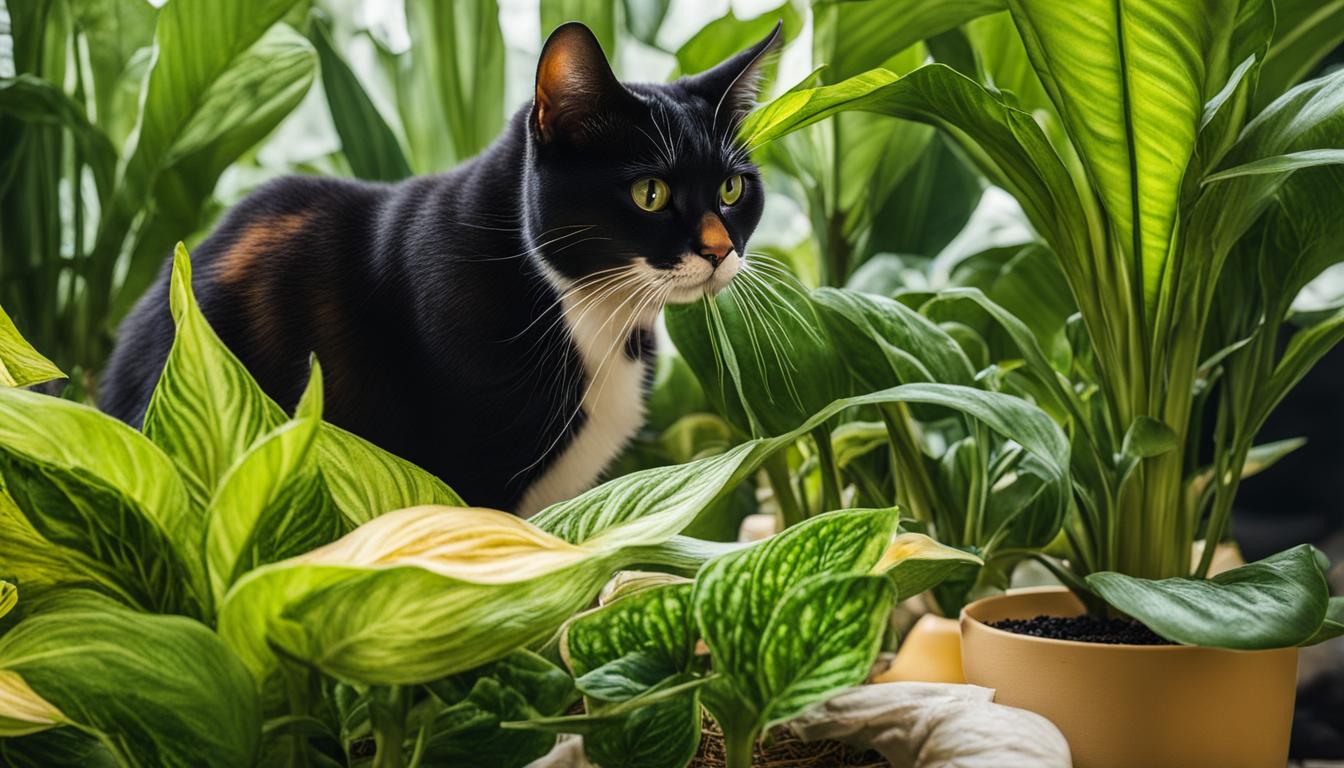 are Dieffenbachia poisonous to cats