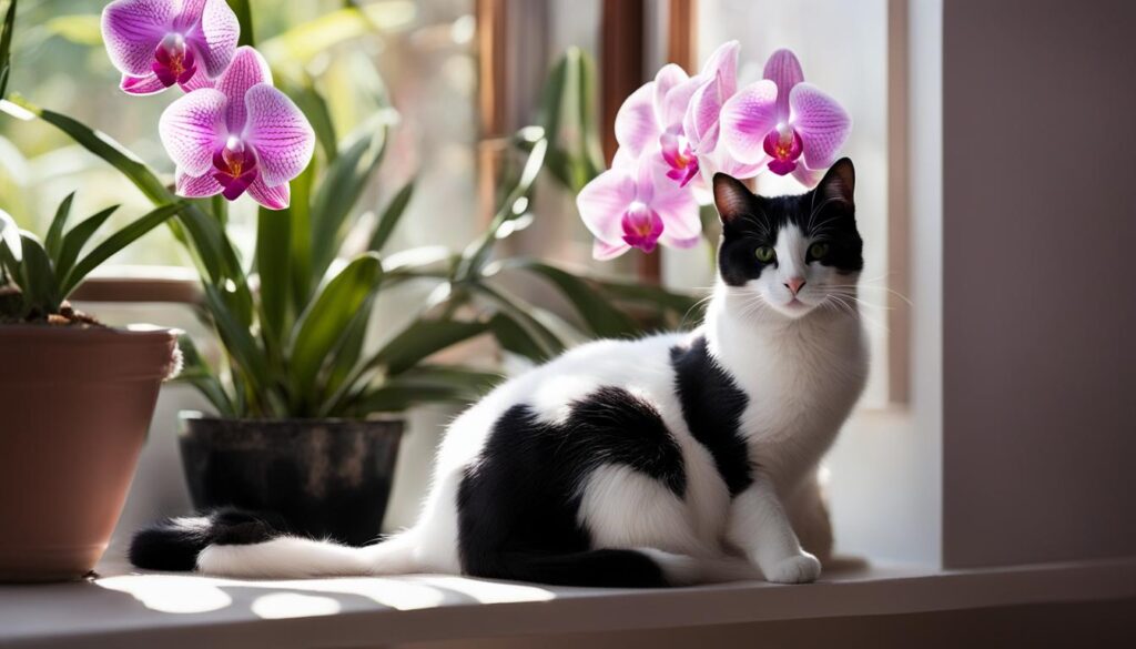 cat-friendly orchids