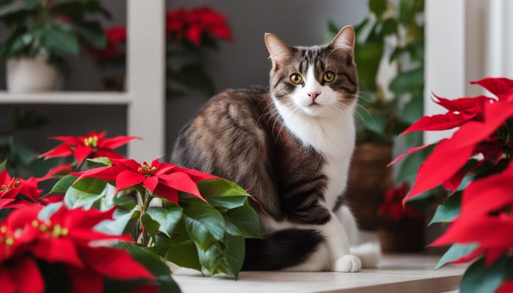 cat-friendly poinsettias UK