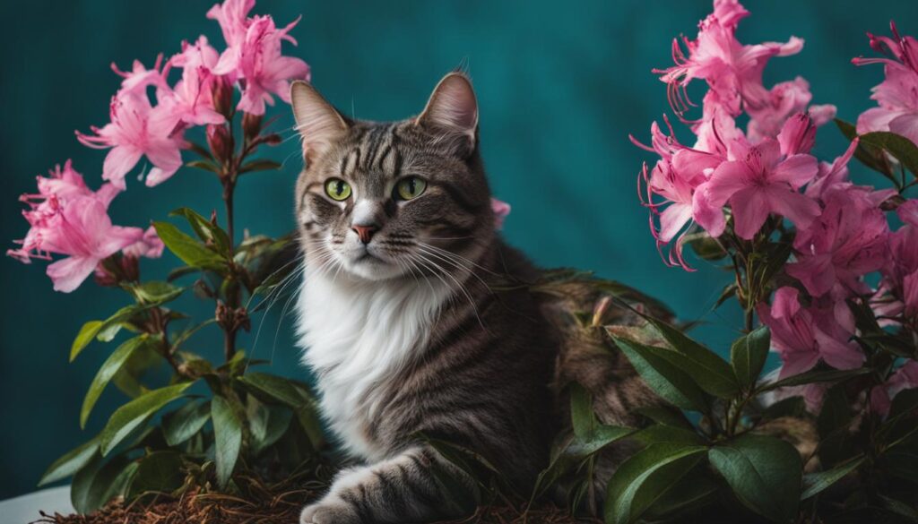 harmful effects of azaleas on cats