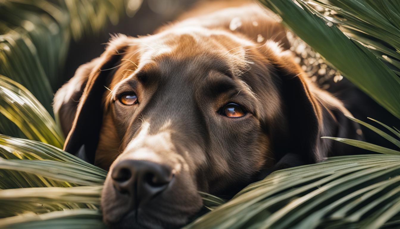 symptoms of Sago Palm poisoning in dogs