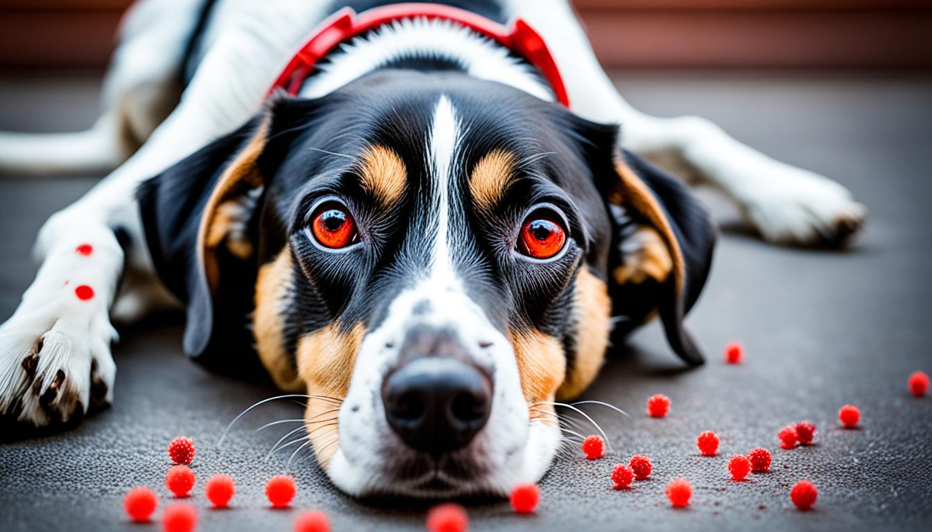 Canine parvovirus in dogs