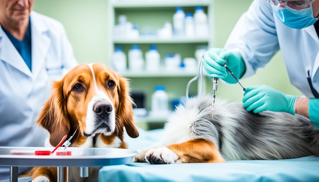 Cryptococcosis complications in dogs