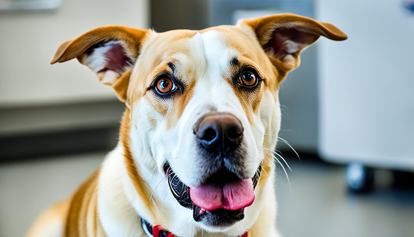 Elongated soft palate in dogs