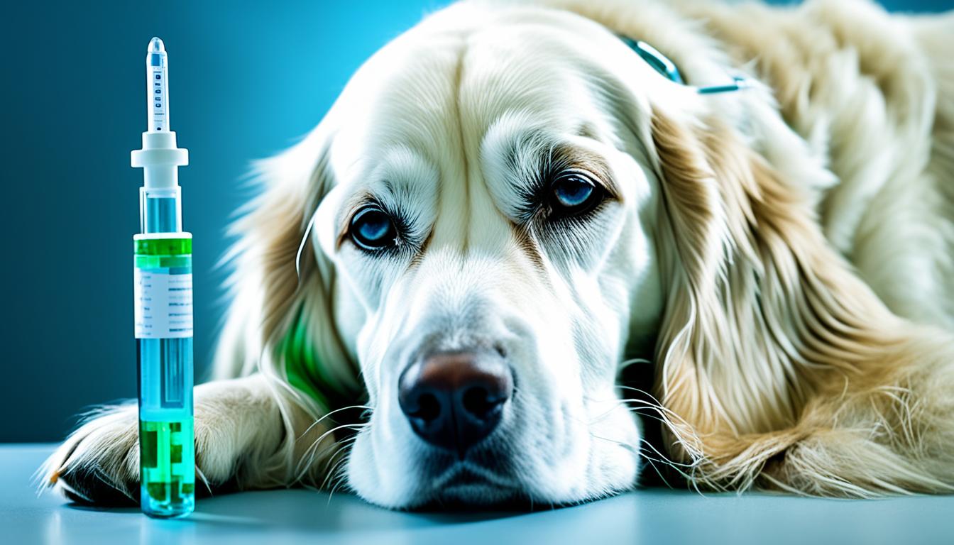 Infectious canine hepatitis in dogs