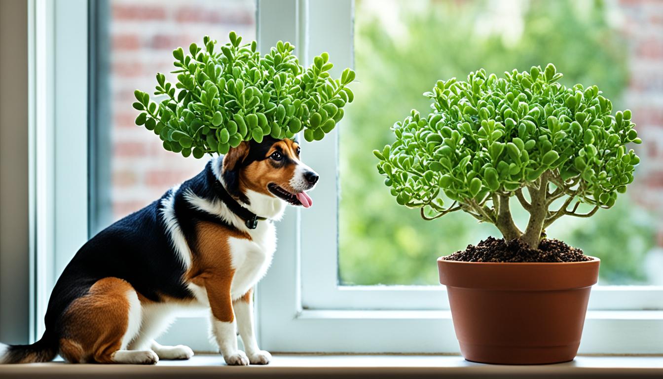 are jade plants poisonous to dogs