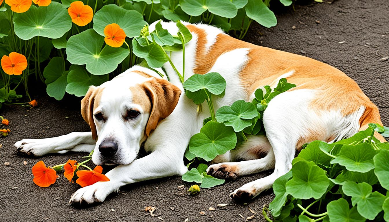 are nasturtiums poisonous to dogs
