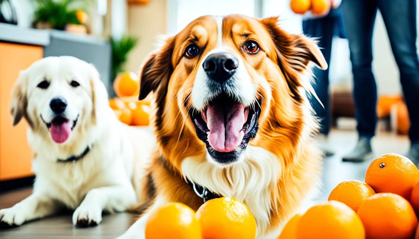 are oranges poisonous to dogs