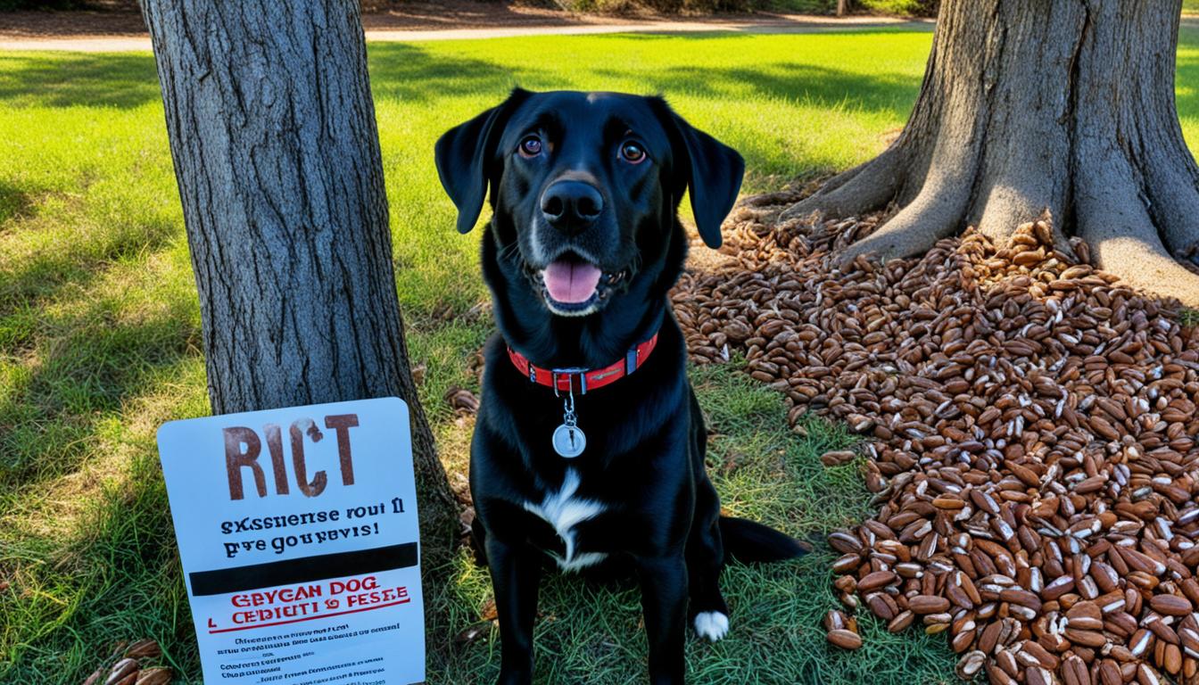 are pecans poisonous to dogs