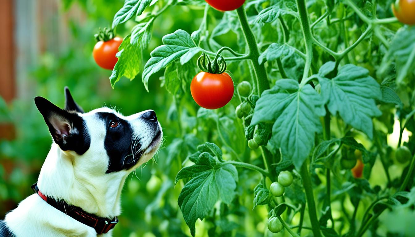 are tomato leaves poisonous to dogs