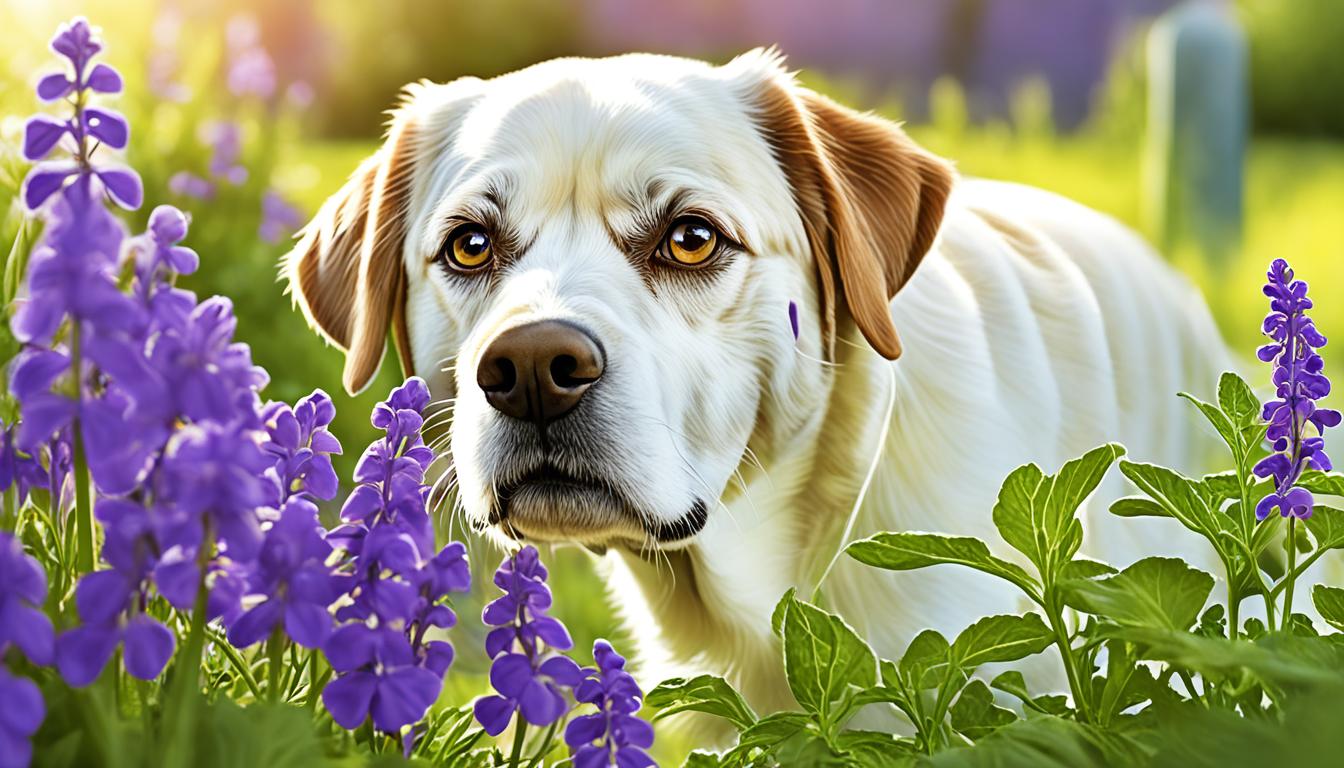 are violets poisonous to dogs