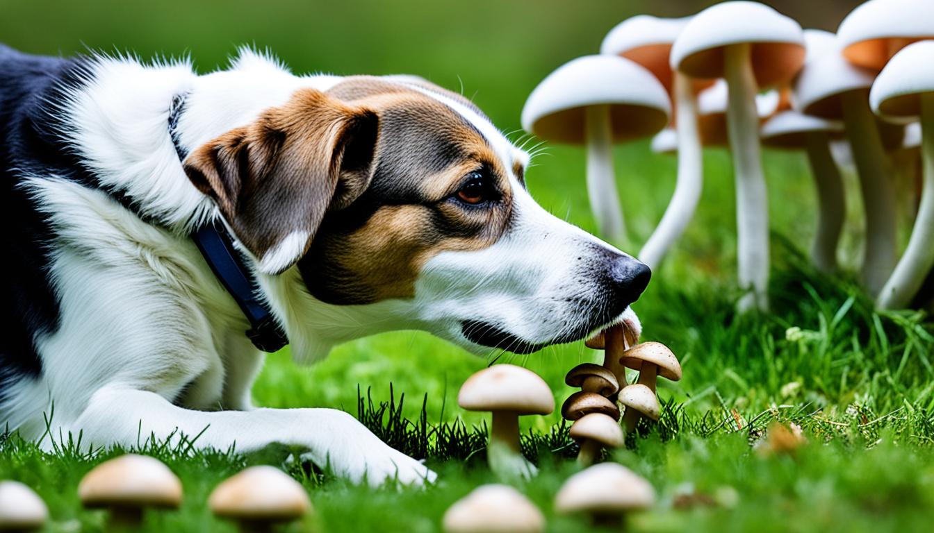 are yard mushrooms poisonous to dogs