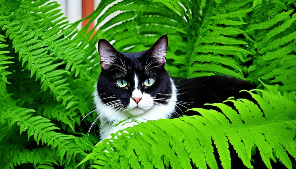 boston fern toxicity in cats