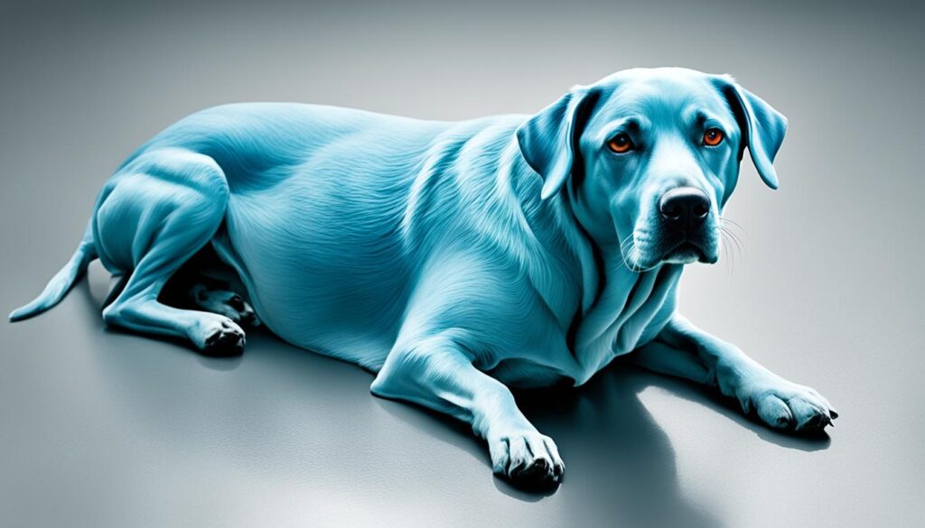 fluid accumulation in dogs