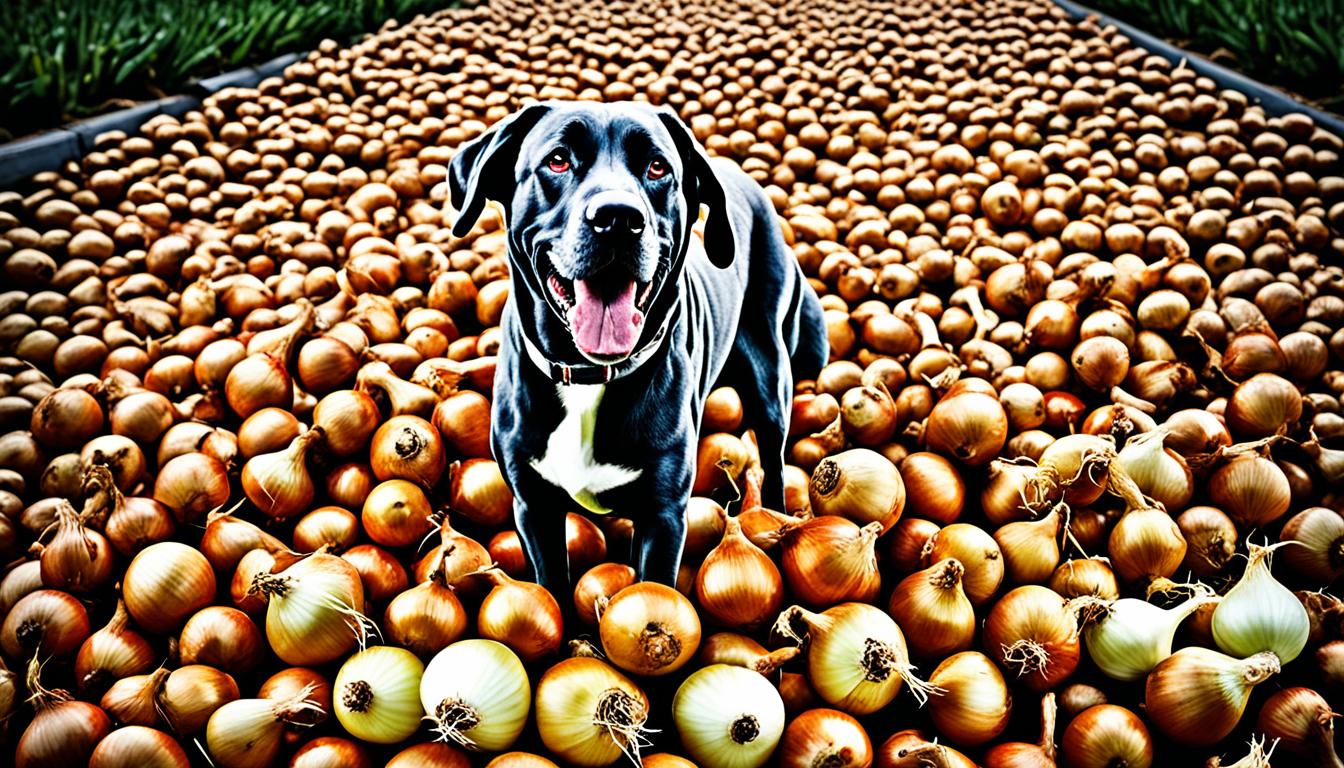 how poisonous are onions to dogs
