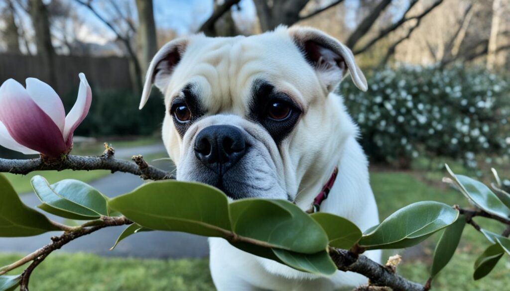 magnolia tree ingestion in dogs