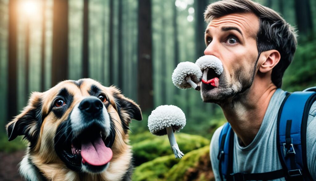 puffball mushrooms toxicity in dogs