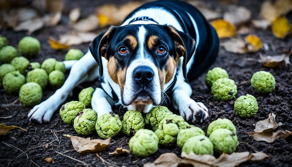 symptoms of black walnut poisoning in dogs