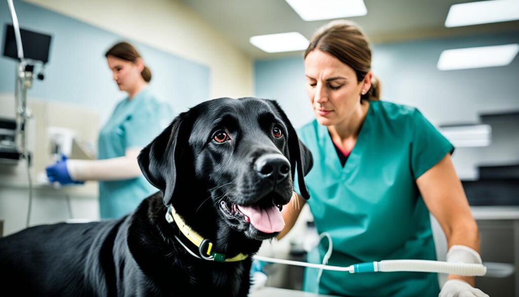 veterinary care for black walnut poisoning in dogs