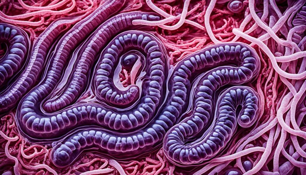 Roundworm infection