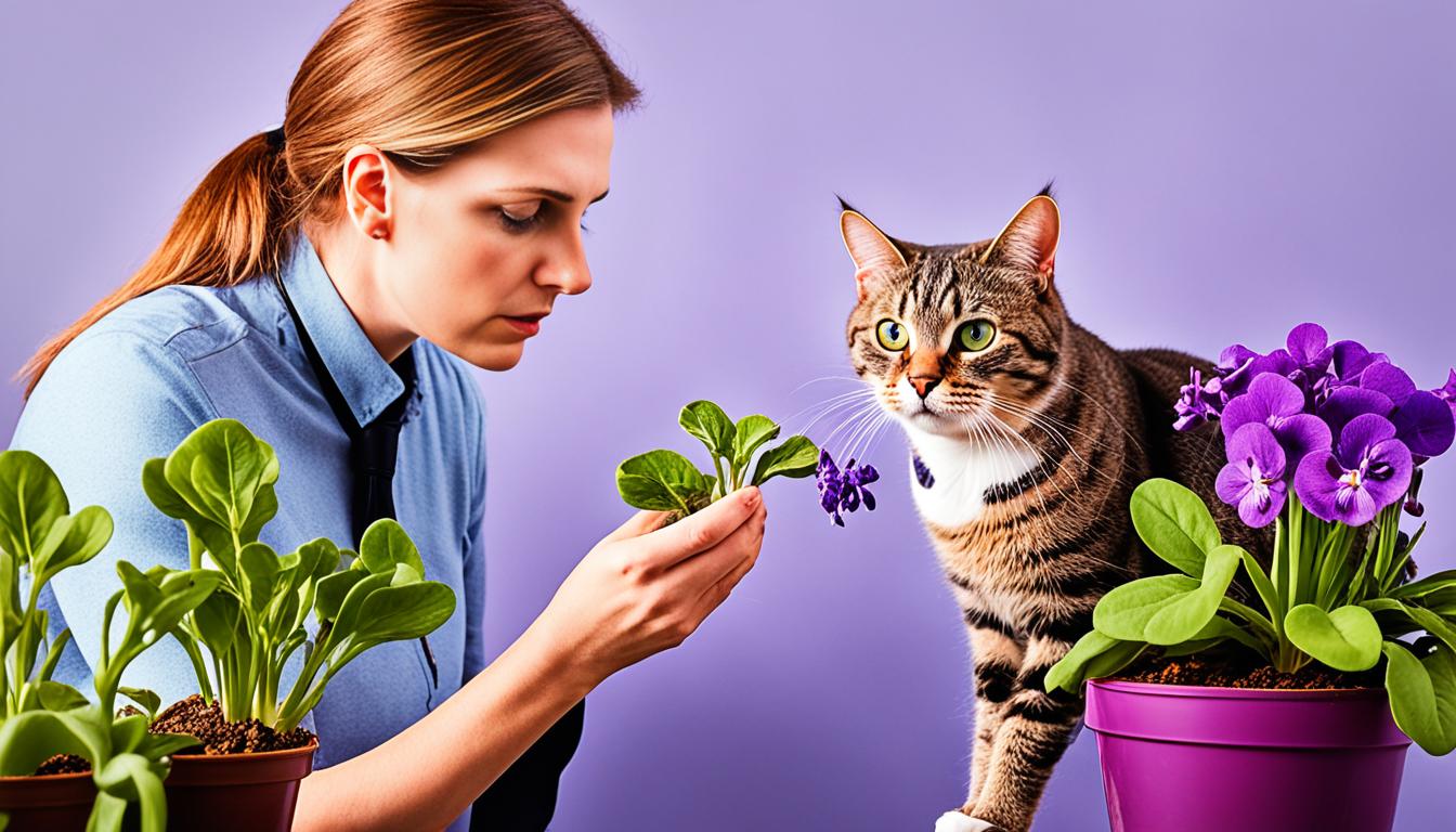african violet toxic to cats