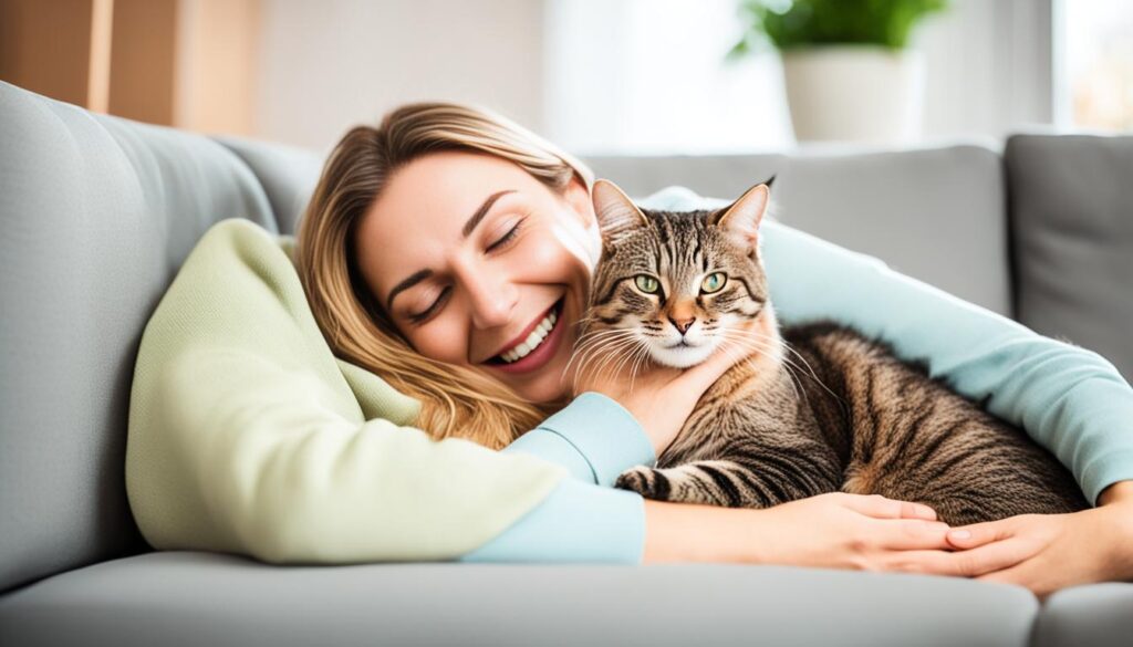 benefits of cat purring for humans