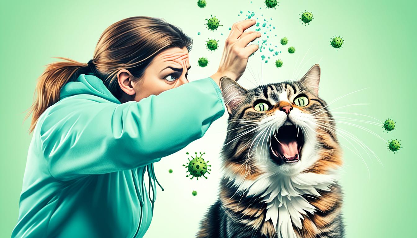 can humans get cats sick