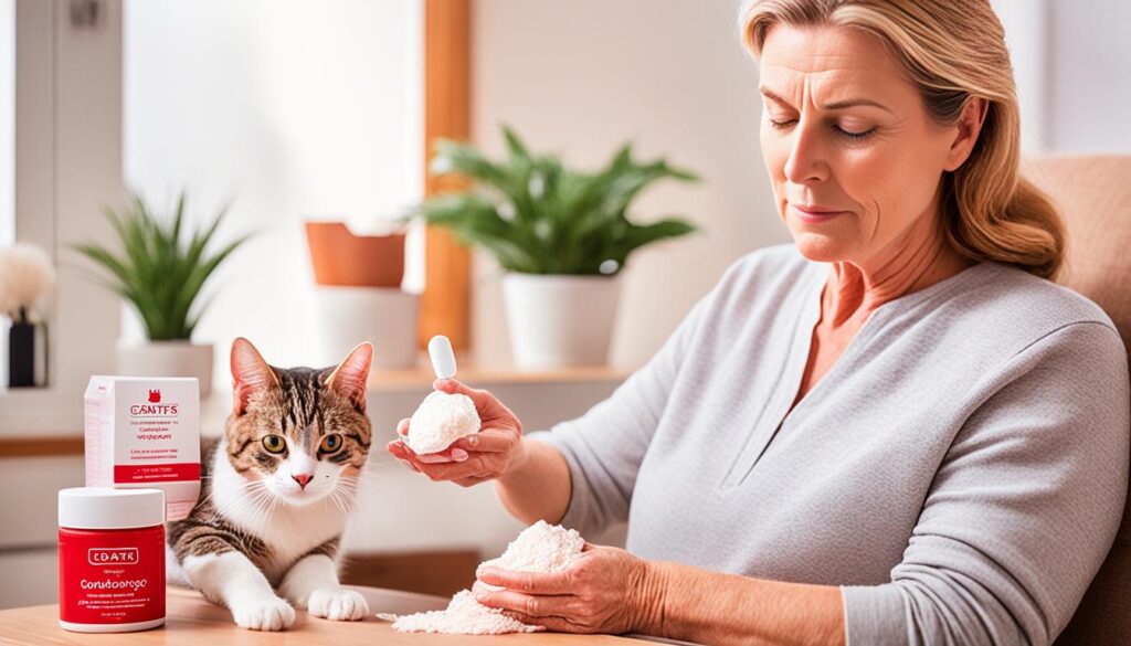 cat allergy rash treatment