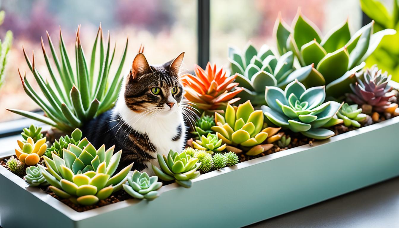 cat safe succulents