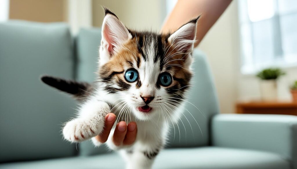 dealing with petting-induced aggression in kittens