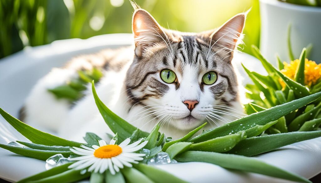 feline allergy rash remedies