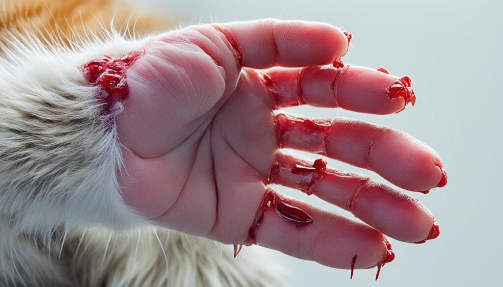 necrotizing fasciitis diagnosis in cats pictures