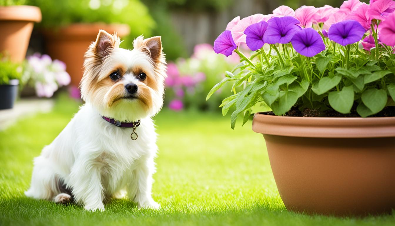 petunia toxic to dogs