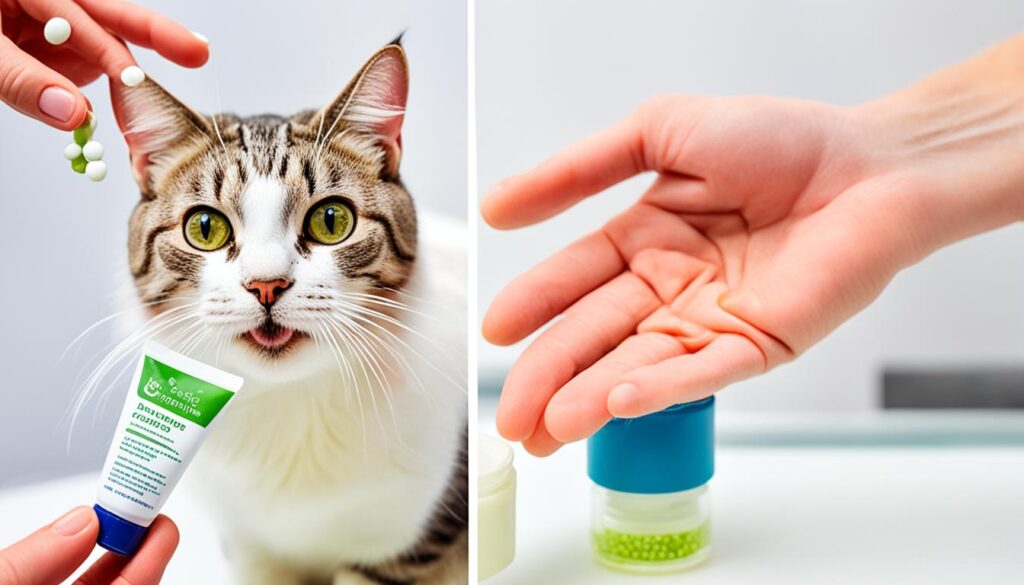 treatment cat mites on humans