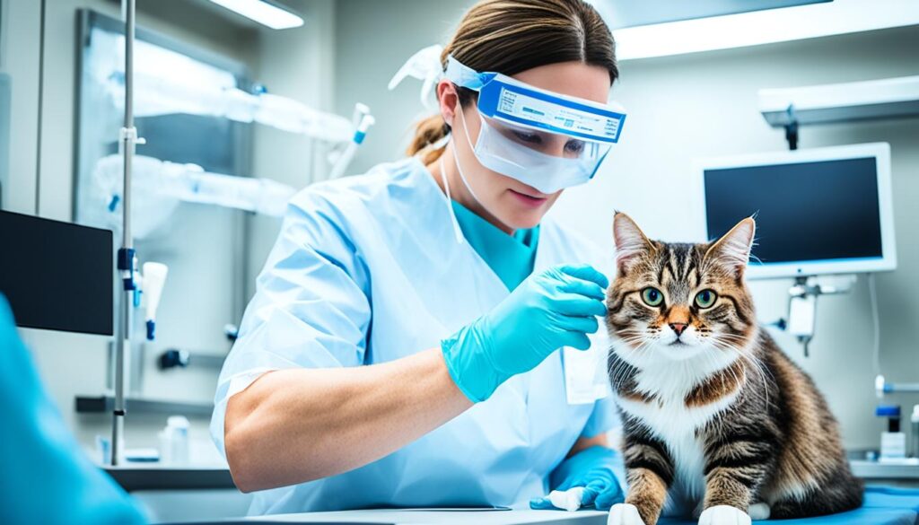 veterinary management of cat COVID