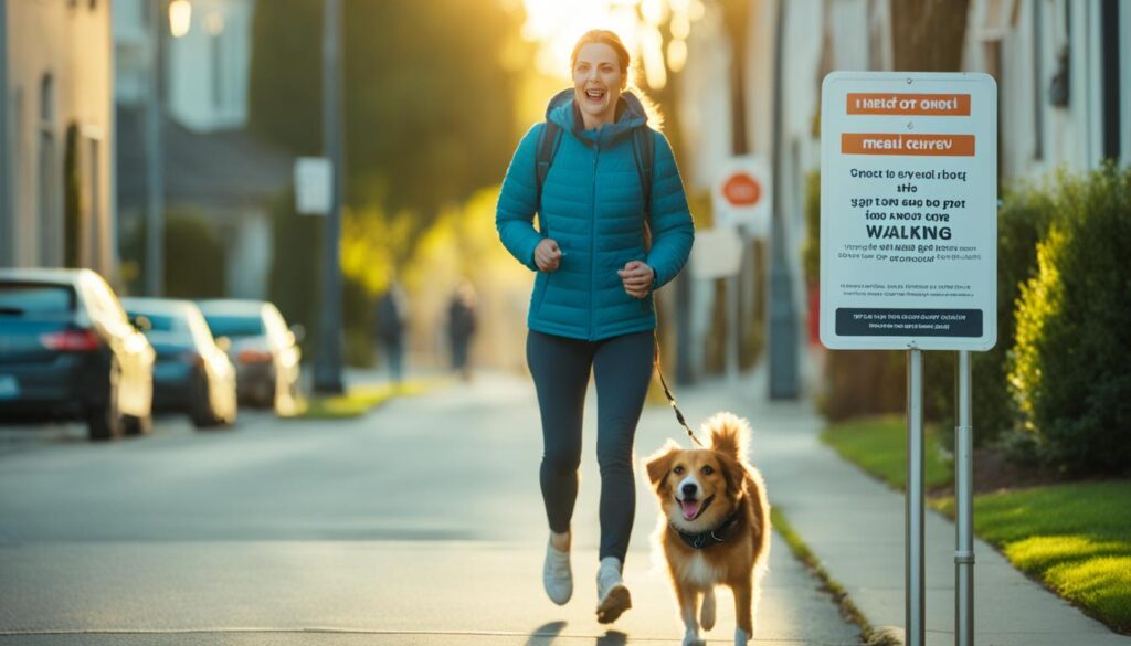 walking dog before eating walking dog before eating