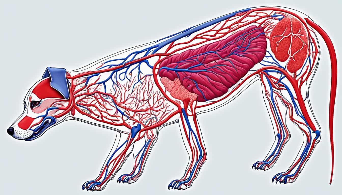 Abnormal Passage Between Artery and Vein in Dogs