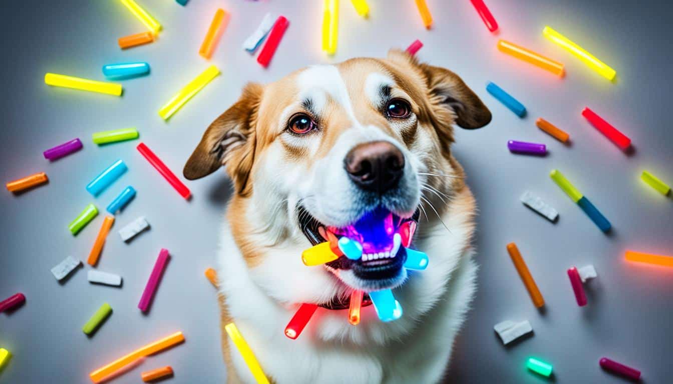 Adverse Reaction in Dogs to Glow Stick Jewelry