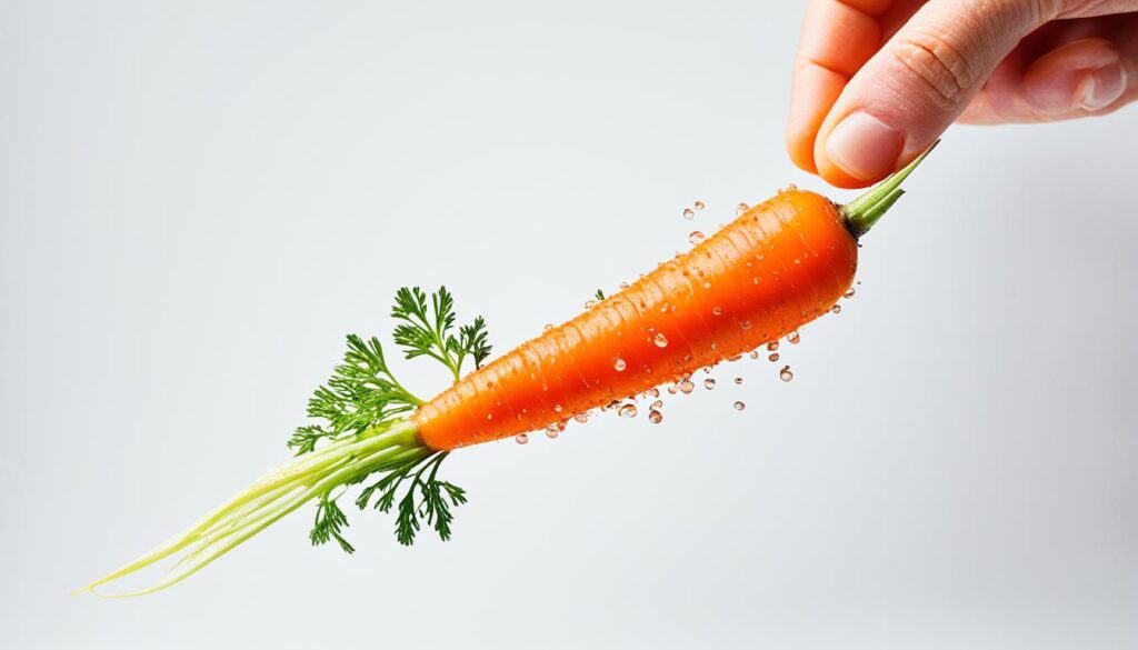 Carrots for dental health Carrots for dental health