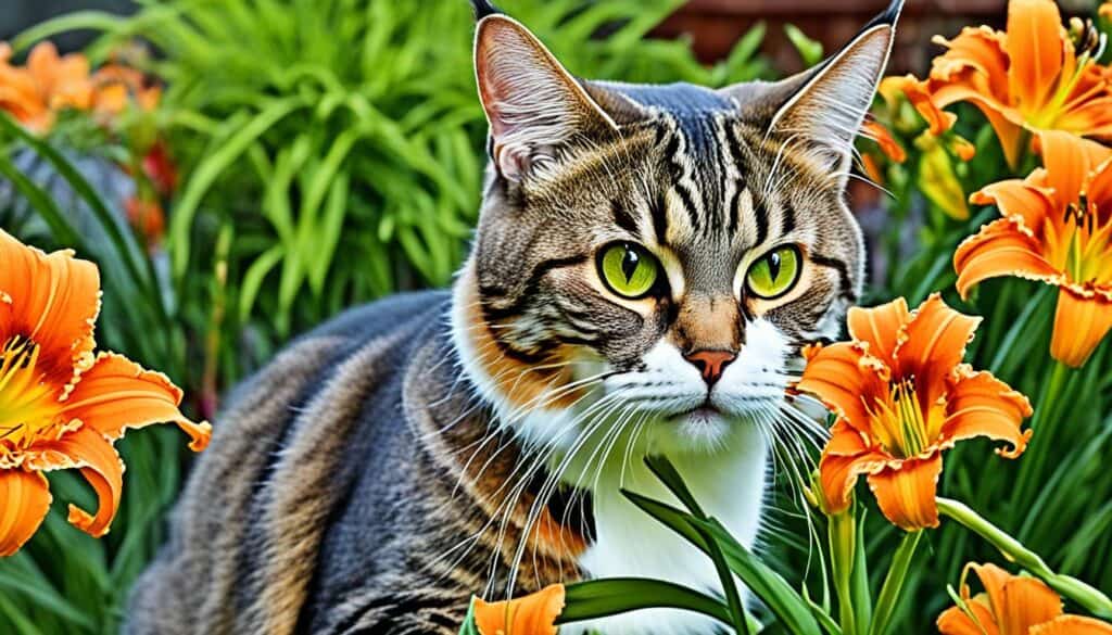 Daylilies toxic to cats