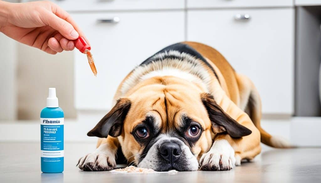 Prevent fleas on dogs