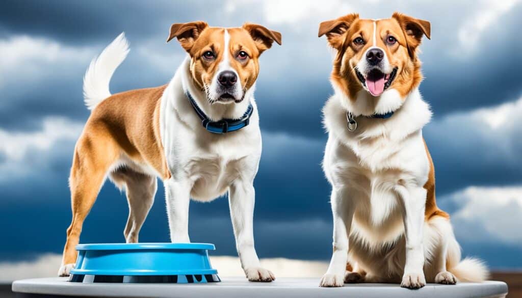 Symptoms of pituitary gland destruction in dogs