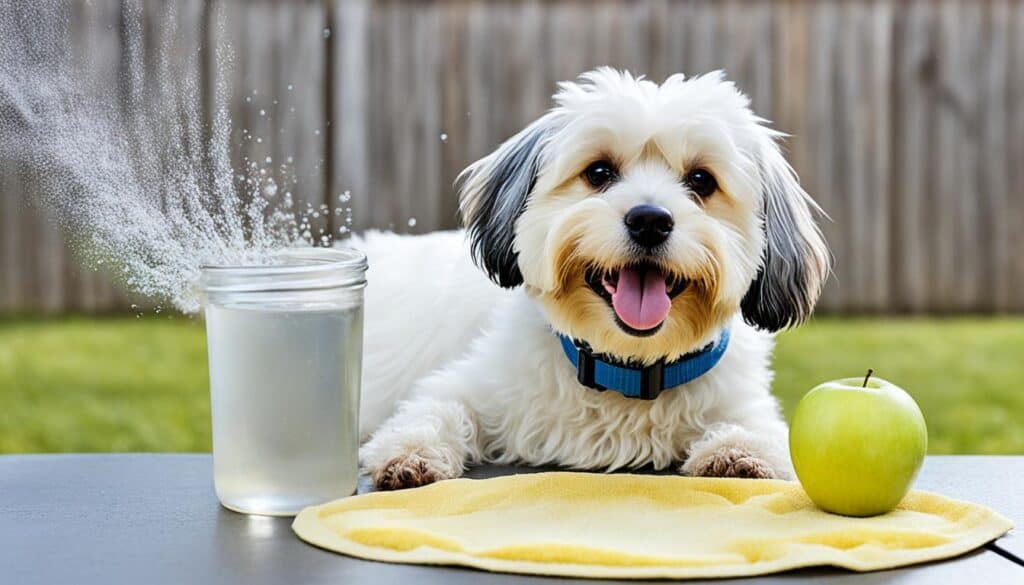 apple cider vinegar for fleas