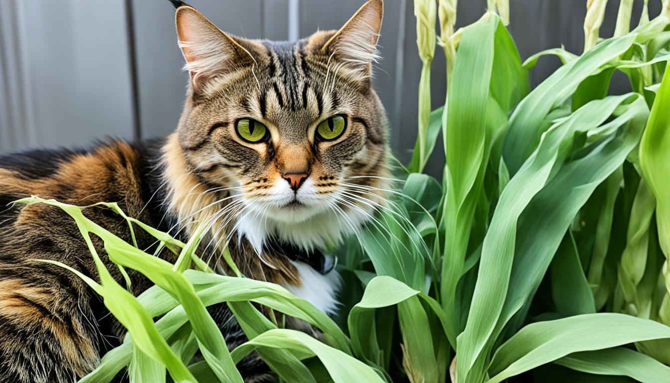 are corn plants toxic to cats