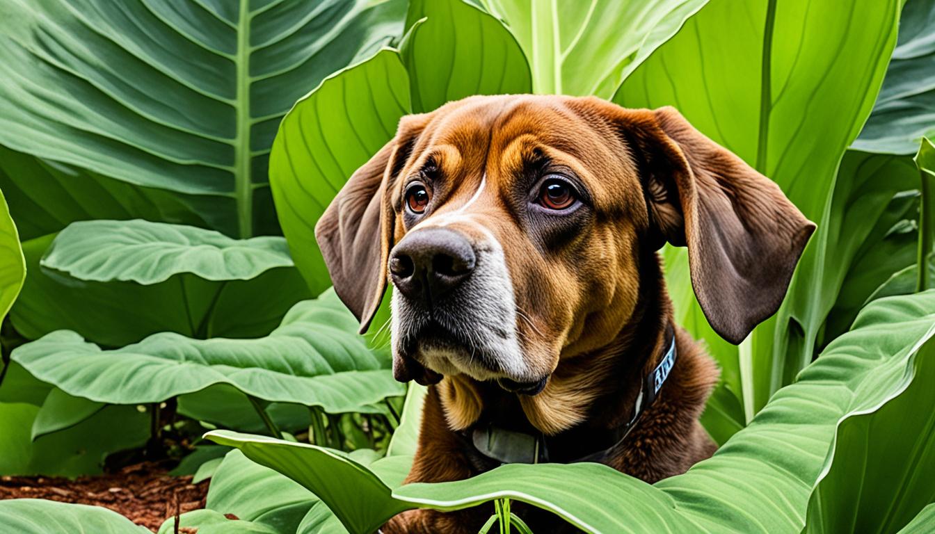 are elephant ears poisonous to dogs
