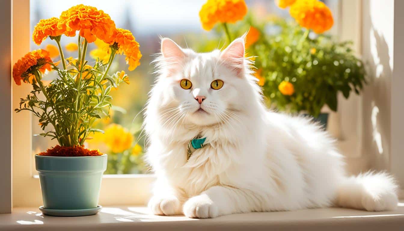 are marigolds safe for cats
